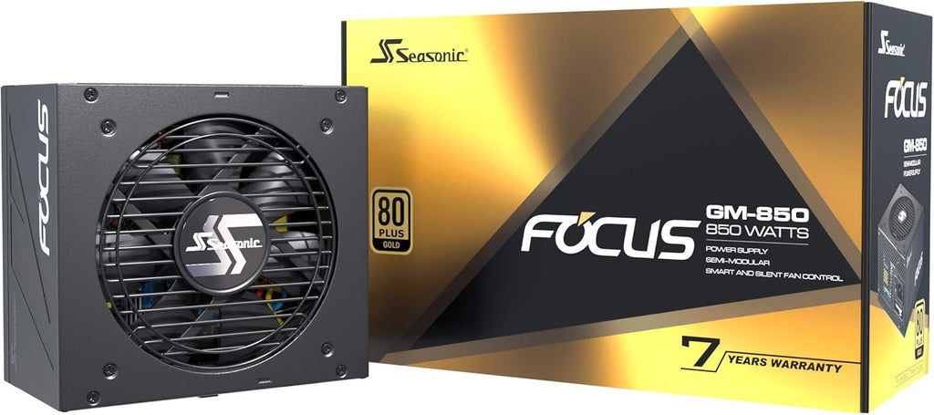 850W 80+ Gold Semi-Modular Power Supply K3801