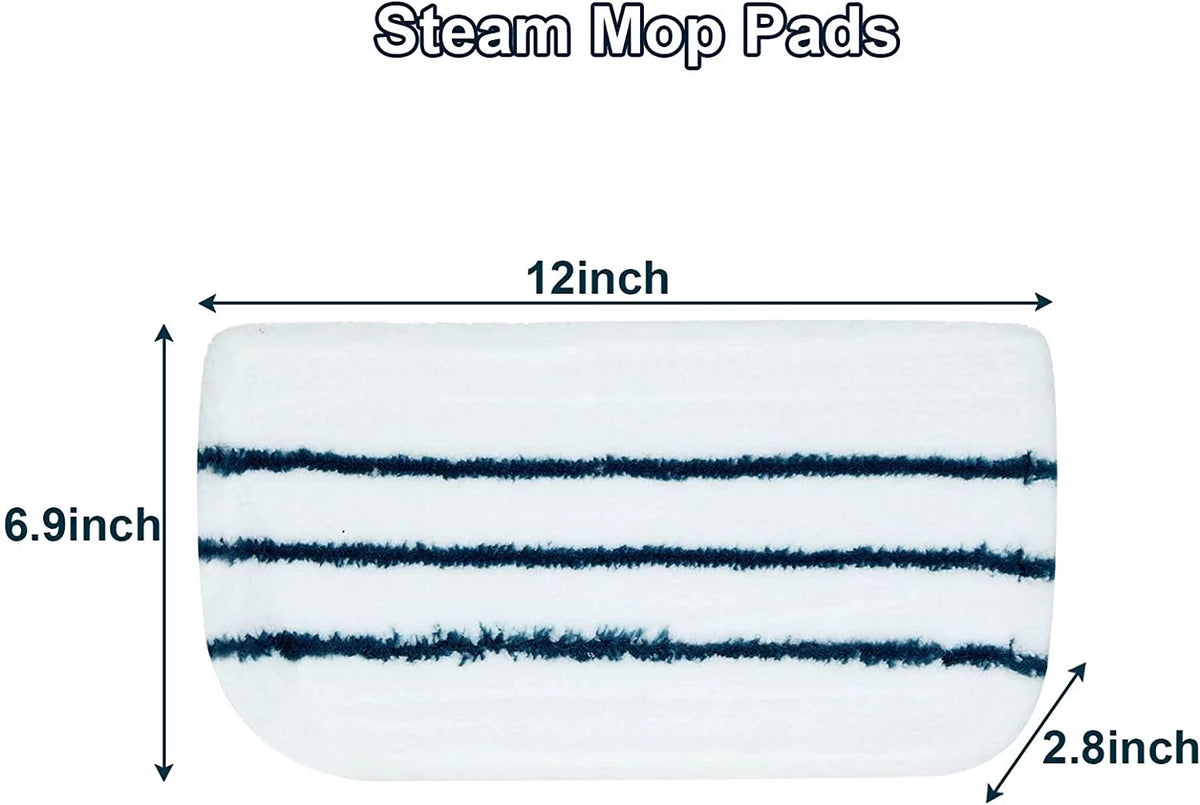 8 Pack Replacement Steam Mop Pads Q340