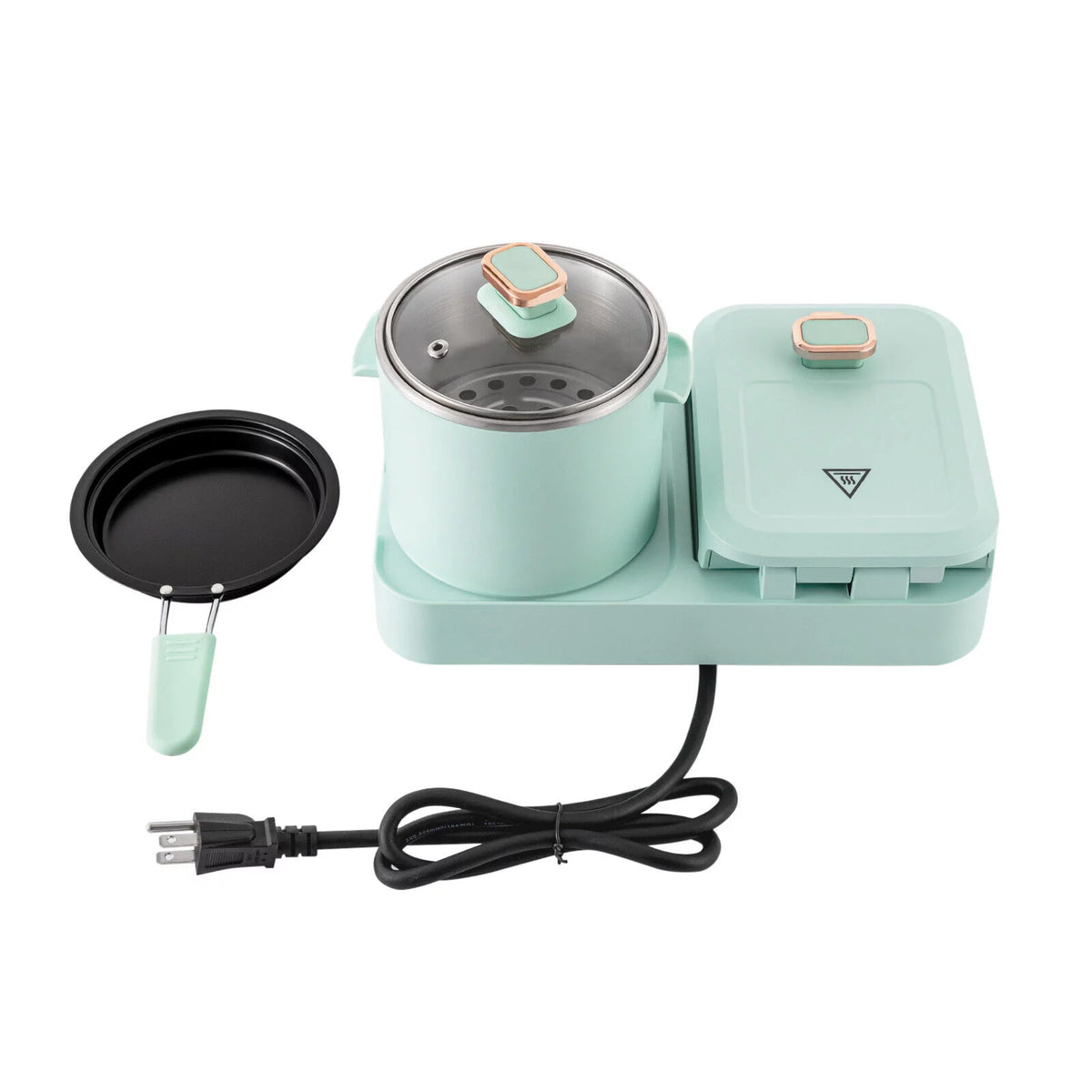 Electric Breakfast Station Mini Toaster Sandwich Machine Non-stick S850