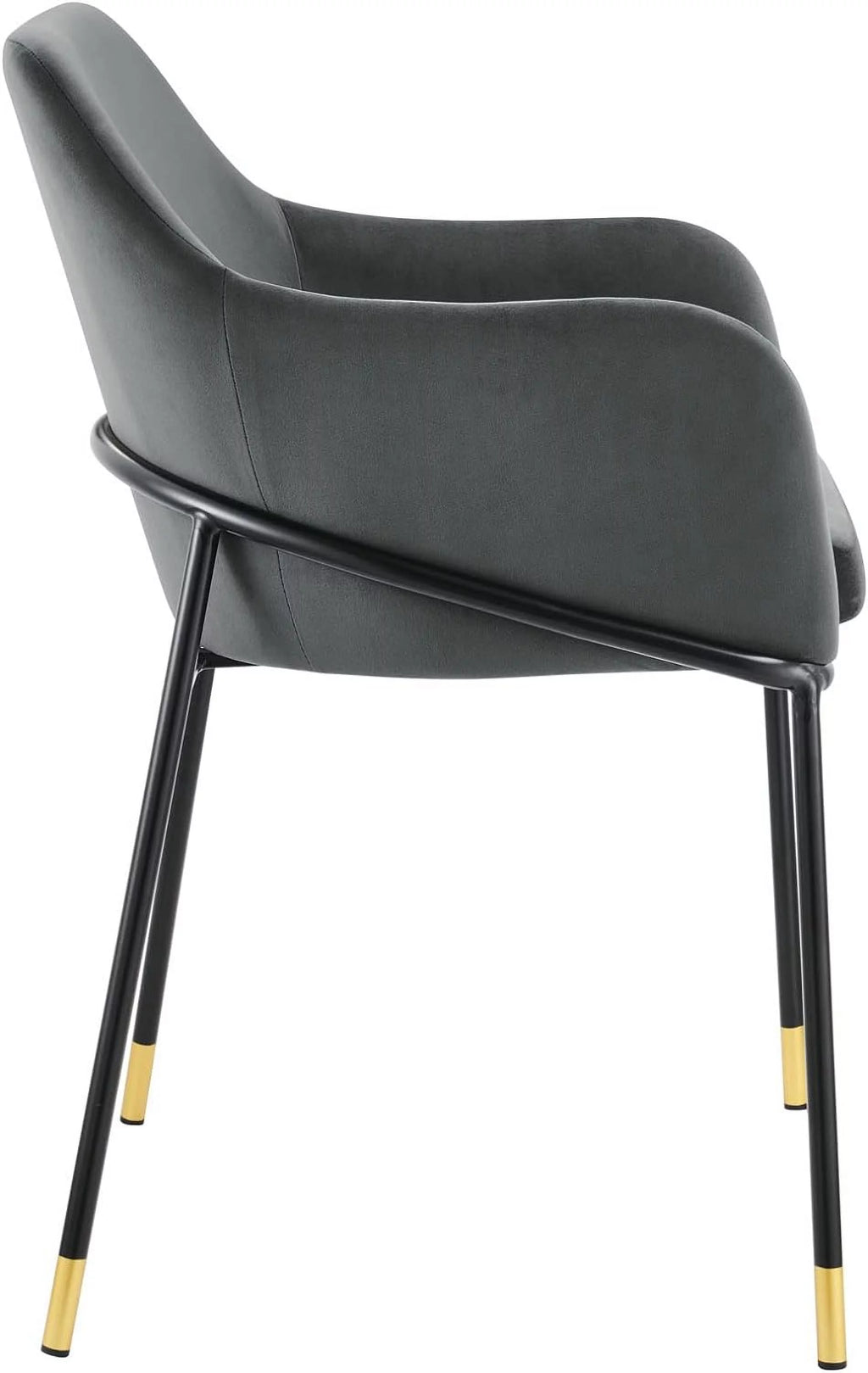 Black Velvet Dining Armchair R9404