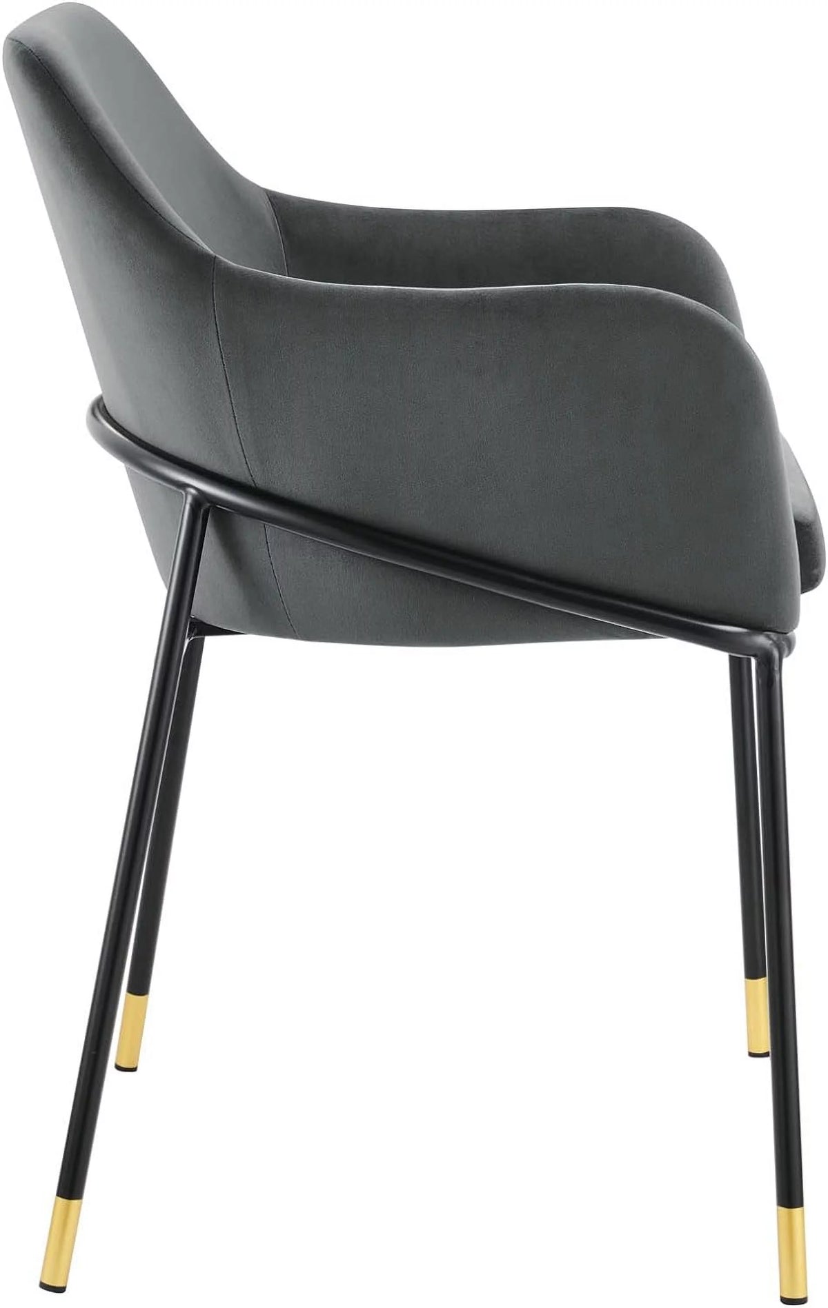 Black Velvet Dining Armchair R9404