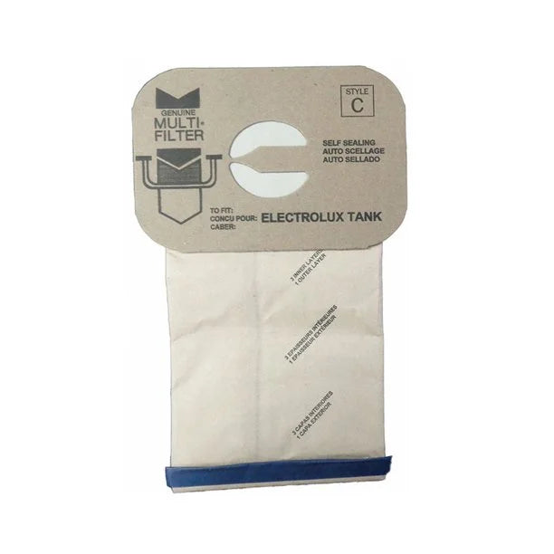 Canister Vacuum Cleaner 4-Ply Filtration Paper Bags 80Pk Q883