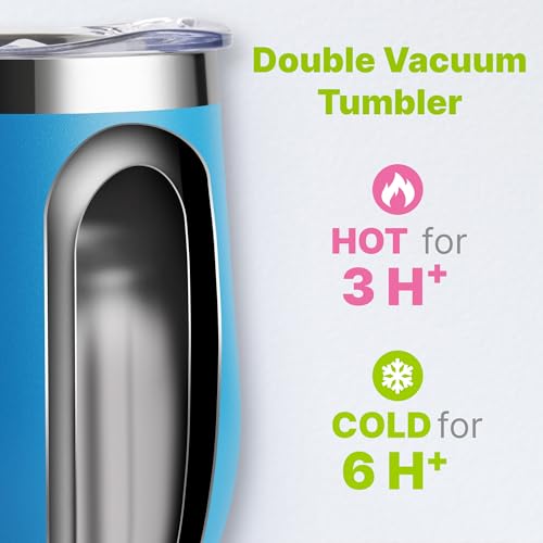12 oz Stainless Steel Insulated Tumbler with Lid and Straw Q675818