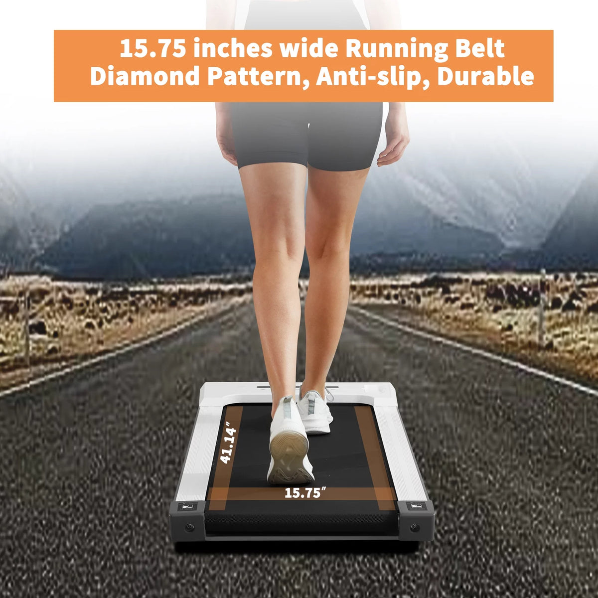 Under Desk Treadmill with Remote Control E842598