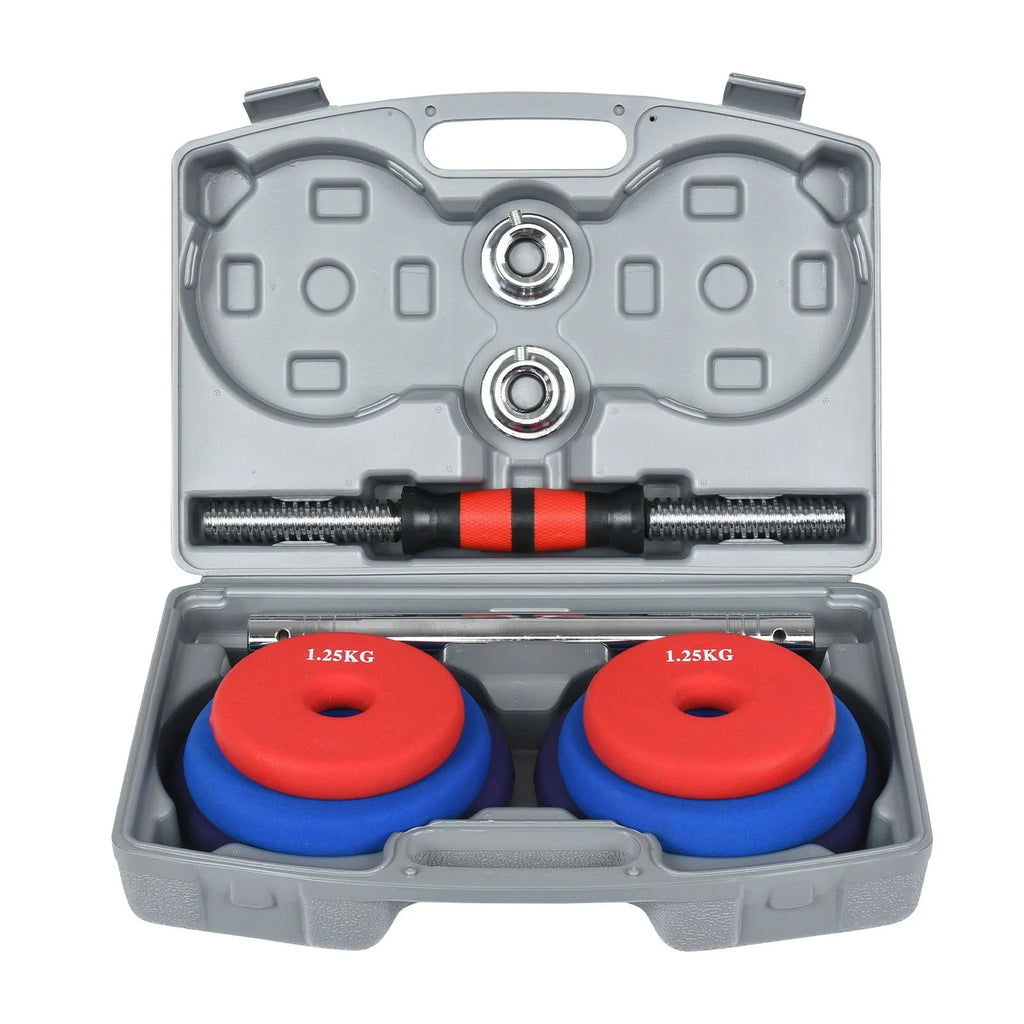 Adjustable Dumbbells 30KG/66LBS Convertible To Barbell U839547