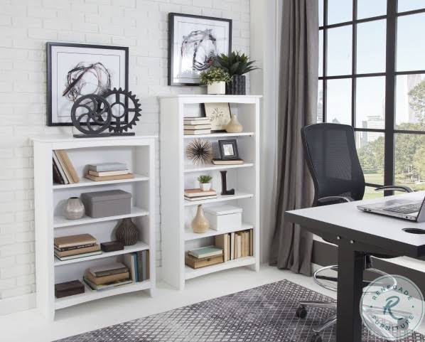 White Bookcase N37002