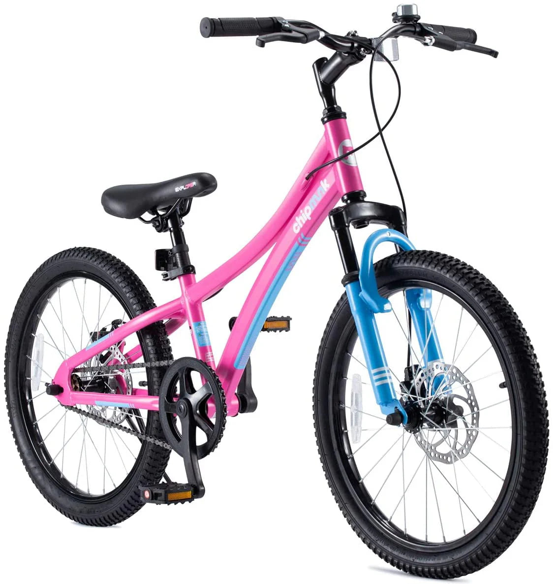 20 Inch Pink Front Suspension Kids Bike D884