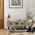 Modern Upholstered Storage Ottoman N53348
