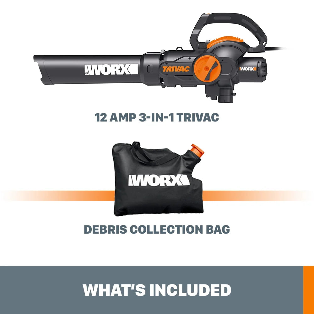 Corded Electric Leaf Blower Mulcher Yard Vacuum D289