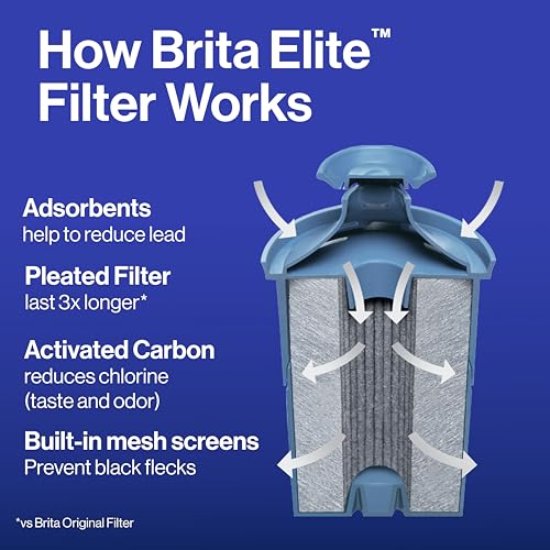 Water Filter Replacements for Pitchers and Dispensers, 2 Count P763