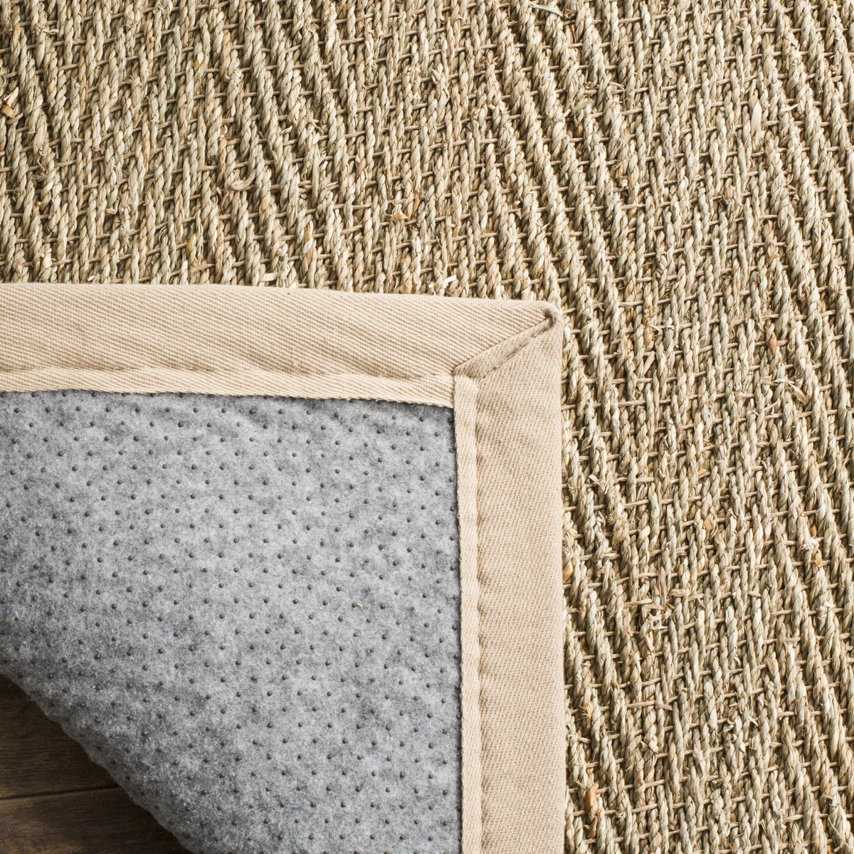 Natural Seagrass Area Rug 3' x 5' O86818