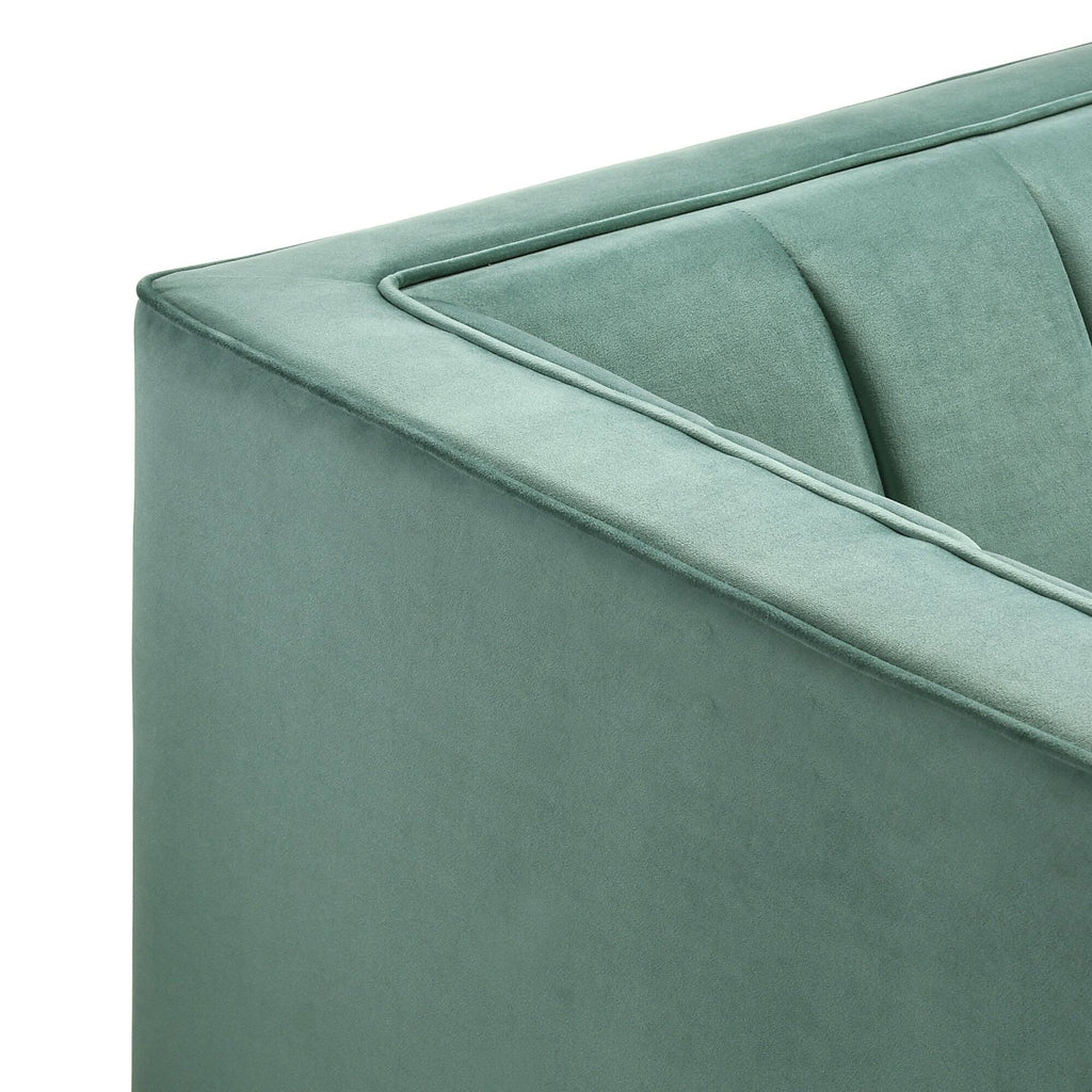 Green Loveseat A117169