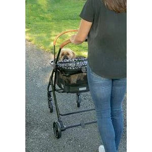 Jet Black Dog & Cat Stroller A64229