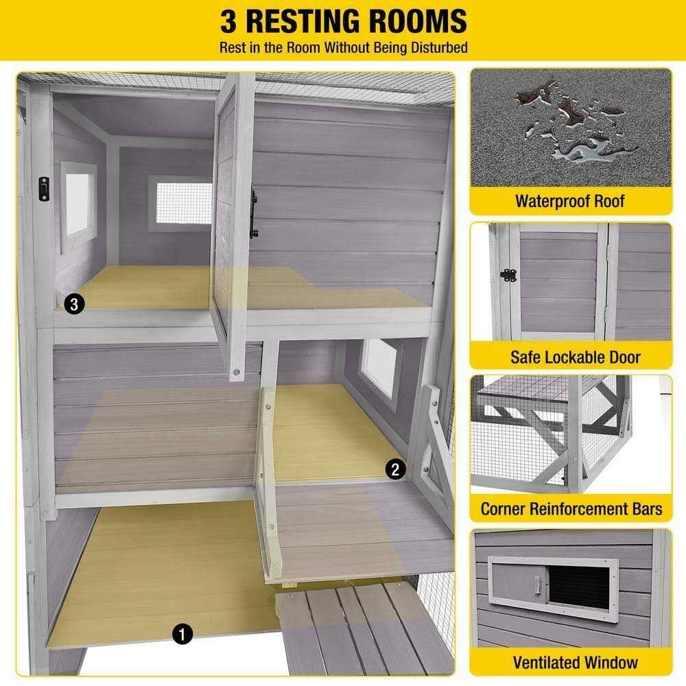 Outdoor Cat Enclosure E296
