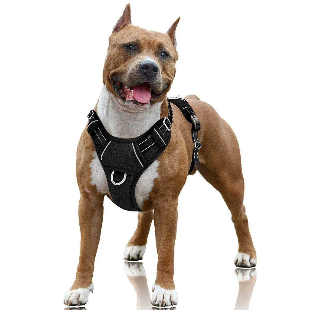 No Pull Reflective Dog Harness with Handle S83663