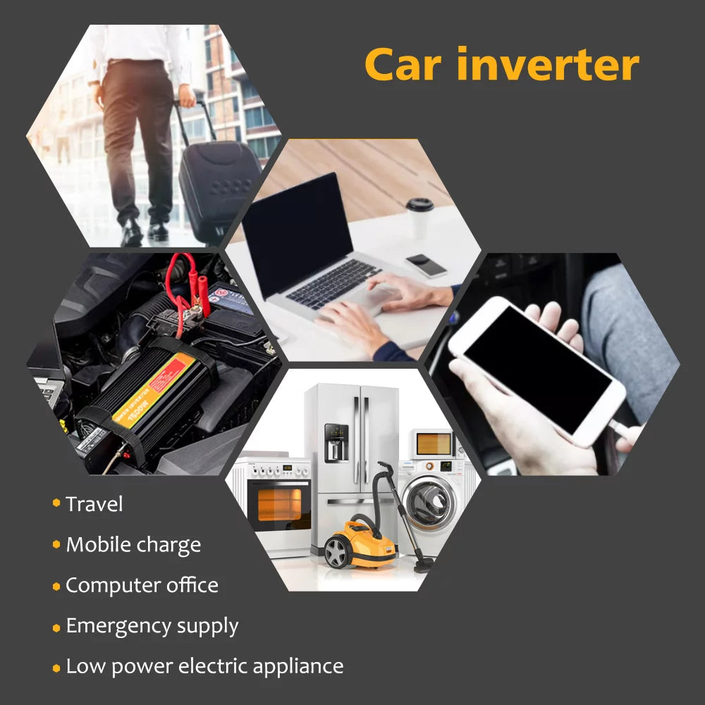 16000 Watts Power Inverter Converter DC 12V to AC 110V U569220