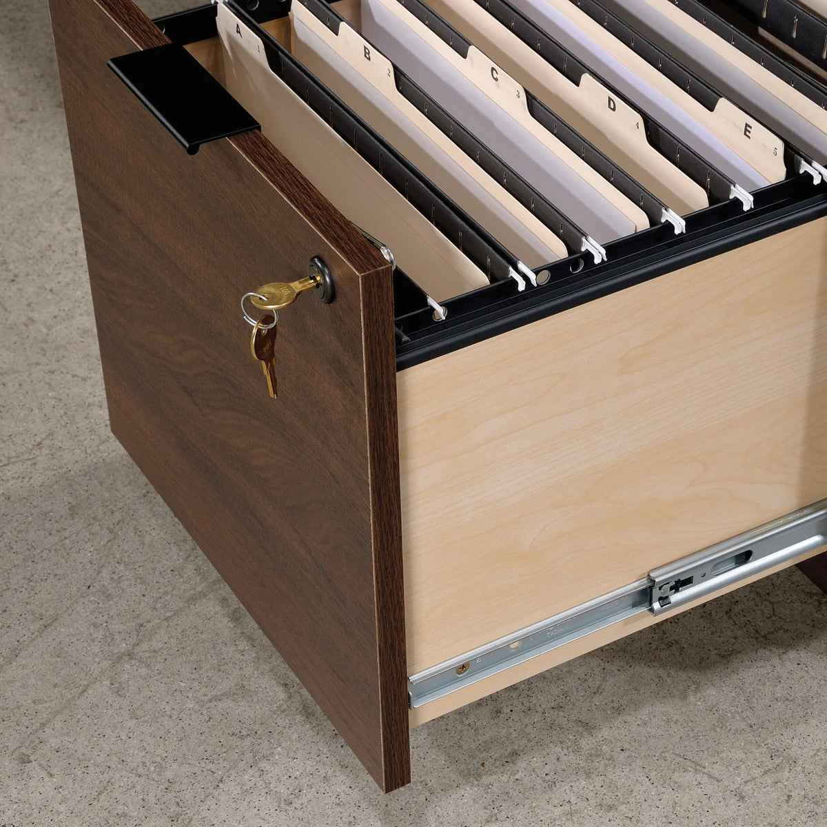72" L-Shaped Engineered Wood Computer Desk A944