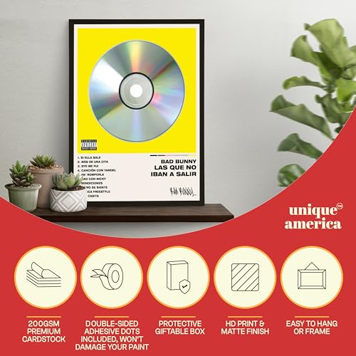 12 Pcs Album Cover Posters 12x16" S816812