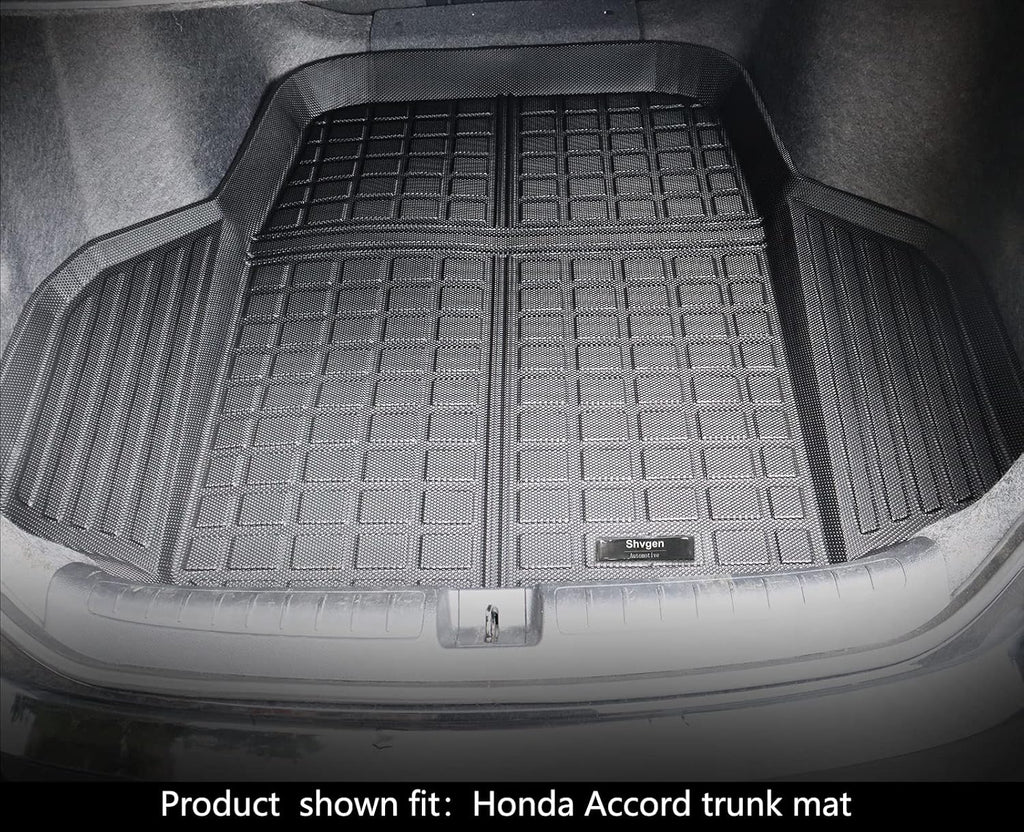 All-Weather Rubber Car Floor Mats & Cargo Trunk Liners Set M811167
