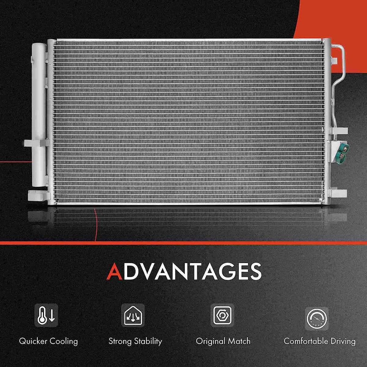 Air Conditioning A/C Condenser C22358