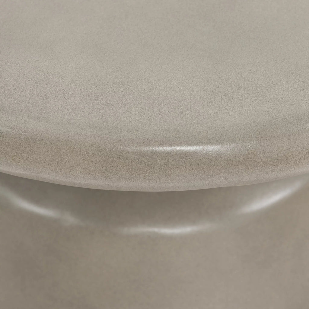Gray Indoor Outdoor Accent Stool End Table E71702