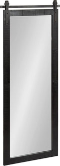 White Wood Framed Wall Mirror V7331