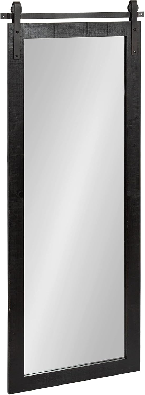 White Wood Framed Wall Mirror V7331