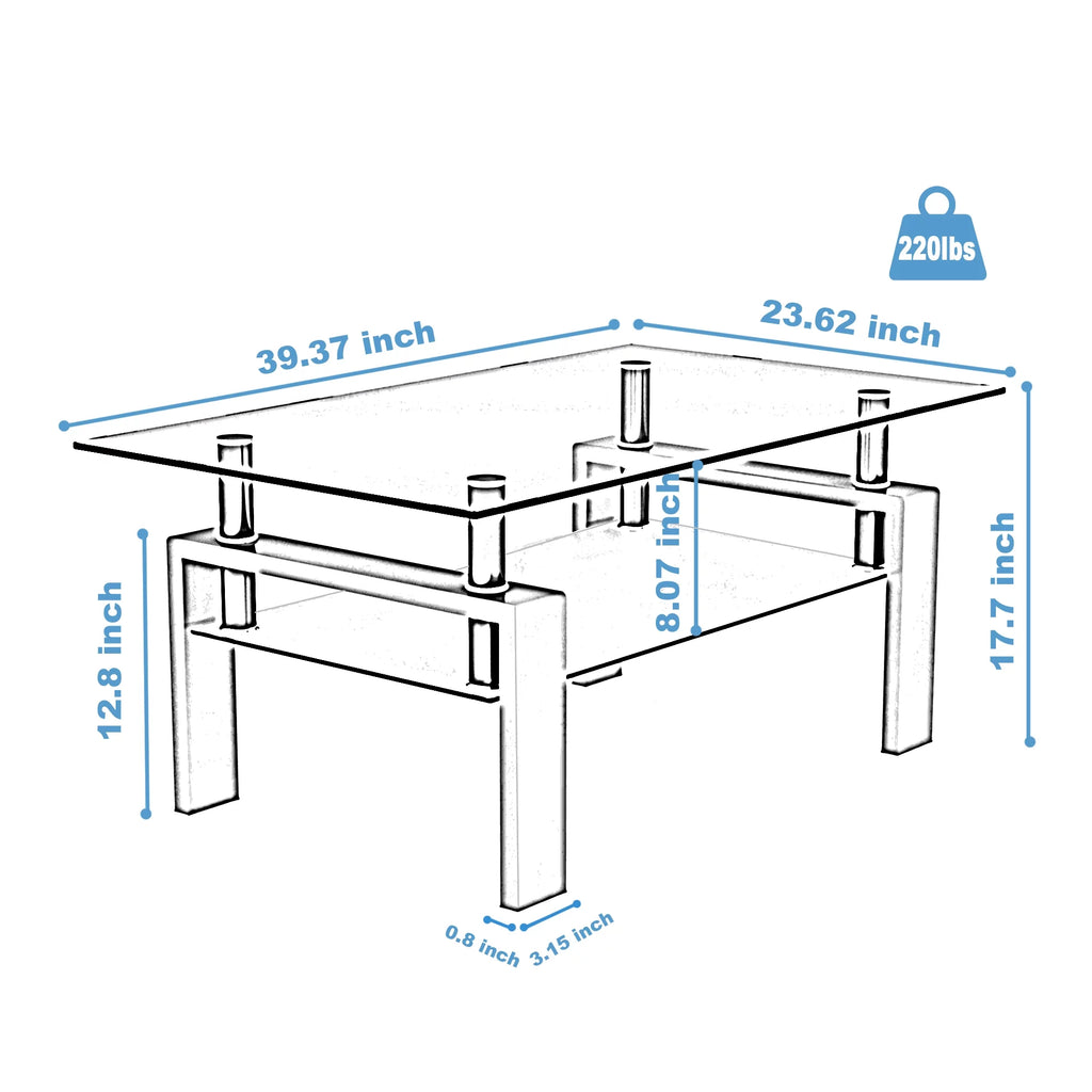 White Coffee Table K56403