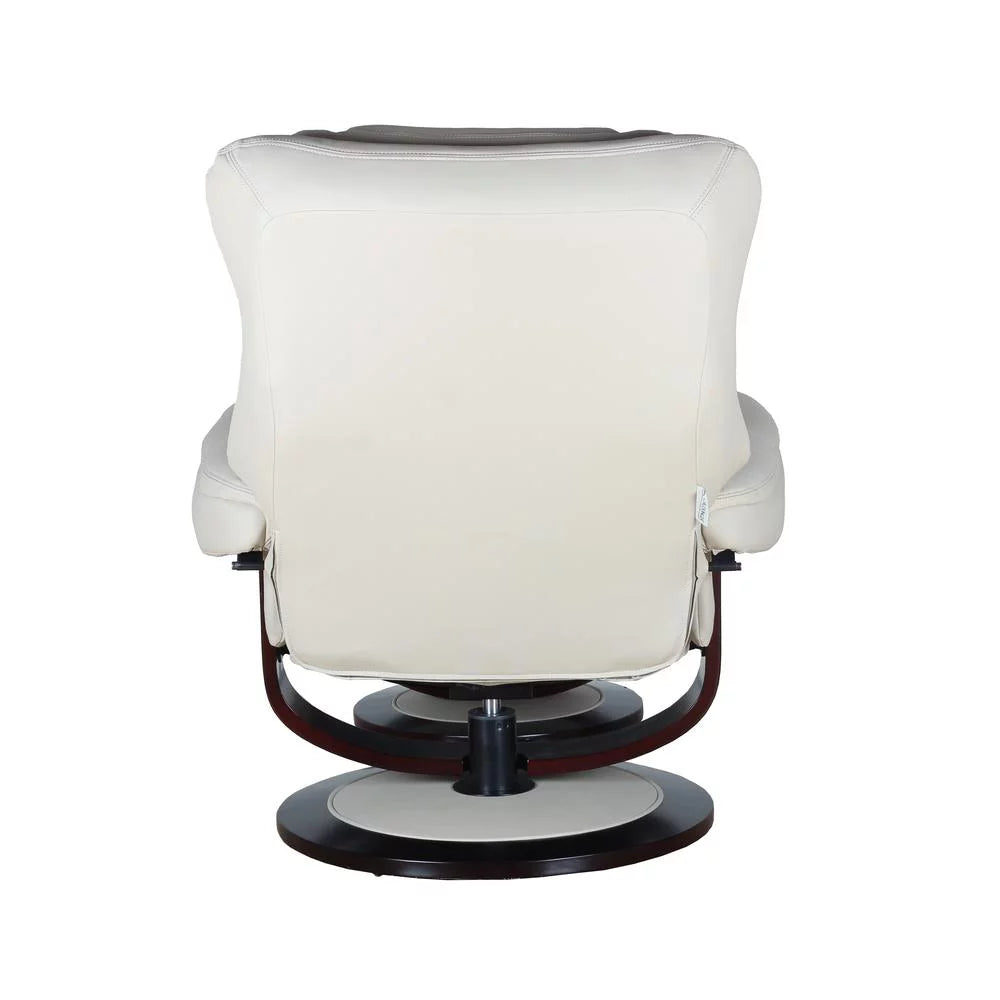 Swivel Pedestal Recliner with Ottoman P36375