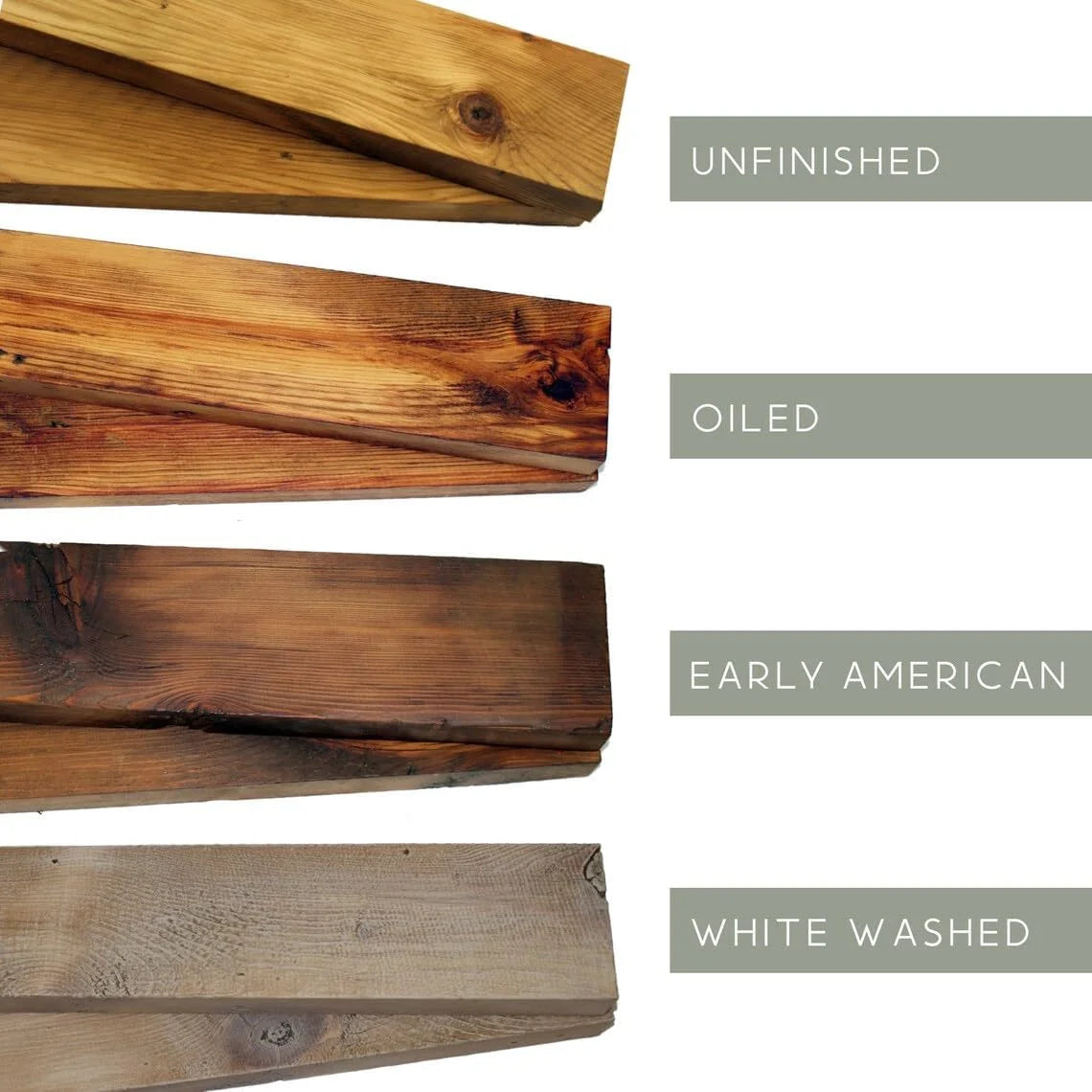 Reclaimed Wood Mantel Shelf with Steel Angle Brackets T726