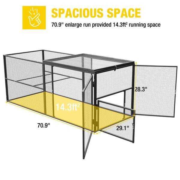 Chicken Coop Extension Run F97715