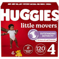 Size 5 Baby Diapers, 120 Count K3371