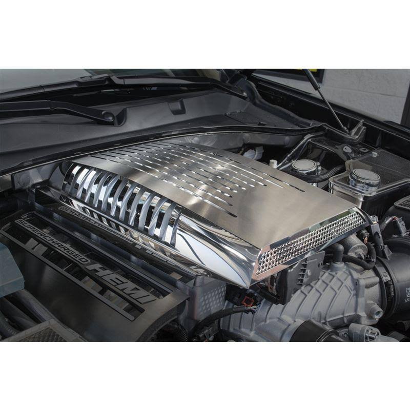 Satin Polished Perforated Plenum Cover U8539