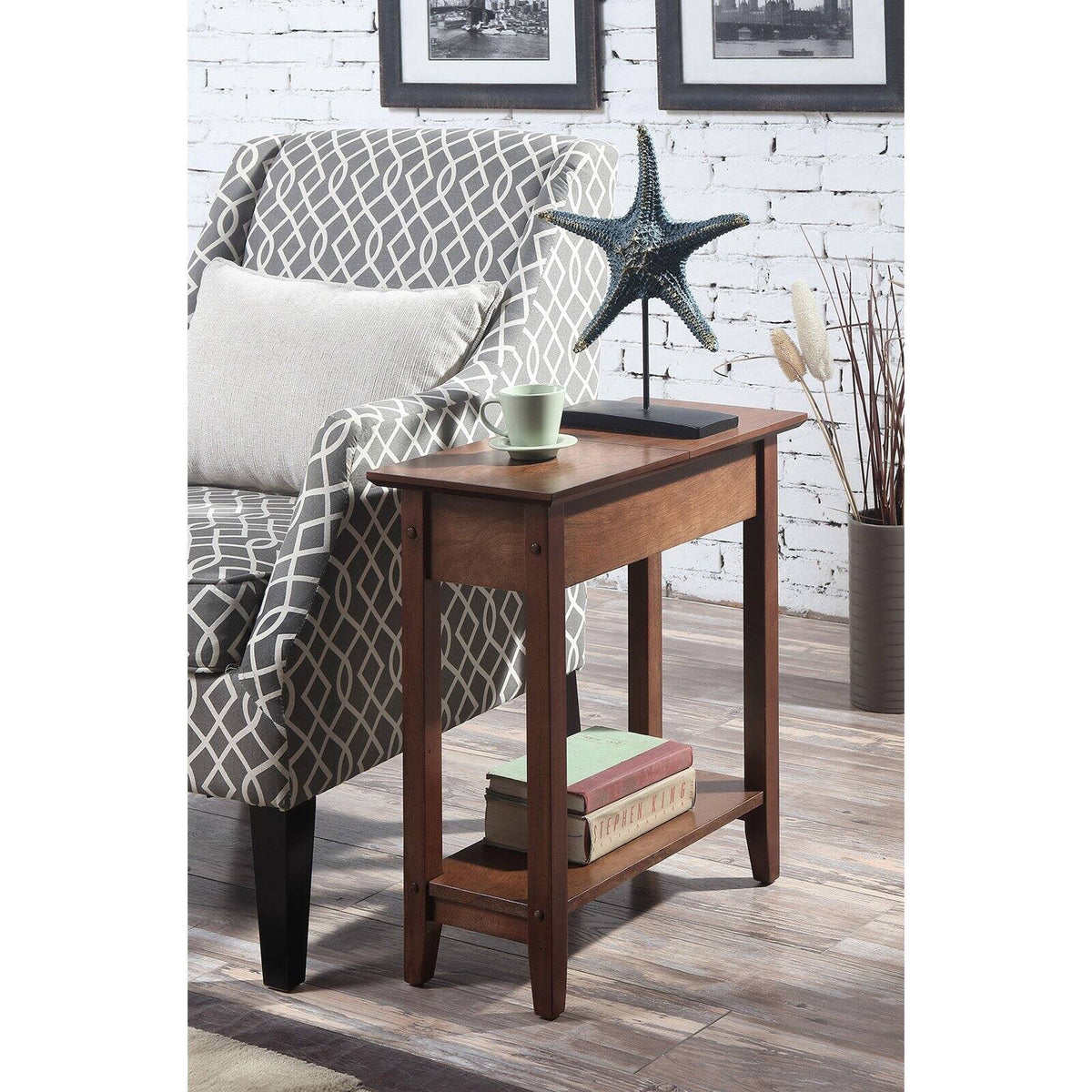 Flip Top End Table E482317