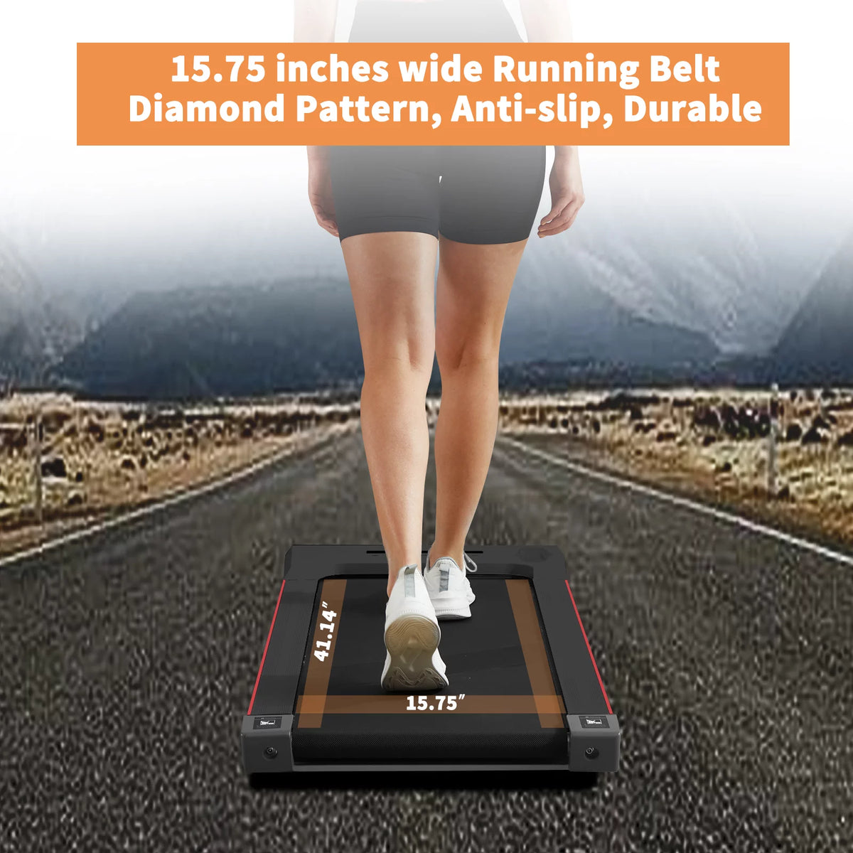 Under Desk Treadmill with Remote Control E842598
