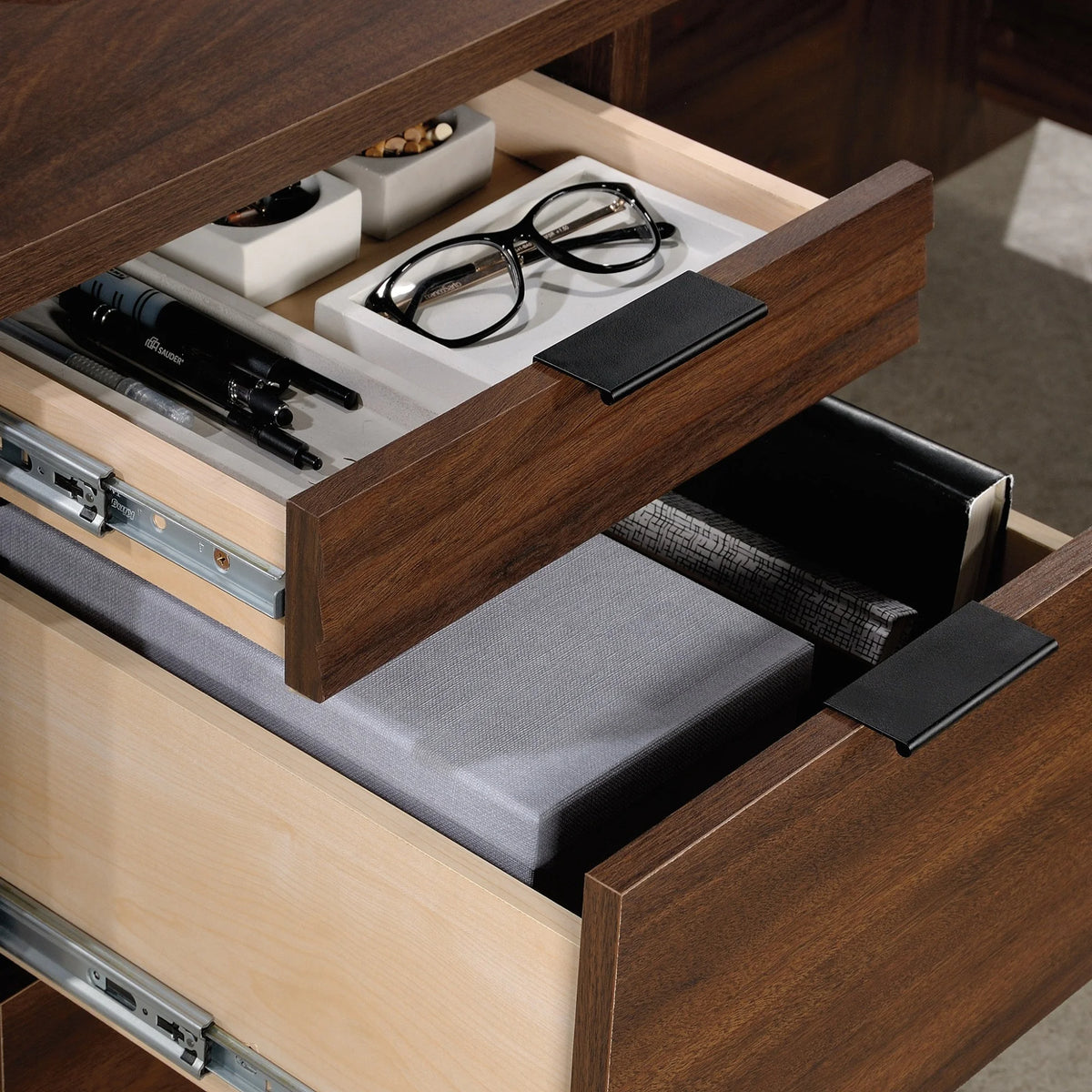 72" L-Shaped Engineered Wood Computer Desk A944