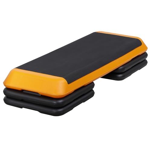 43'' Adjustable Aerobic Step Platform with 4 Stackable Risers Z147