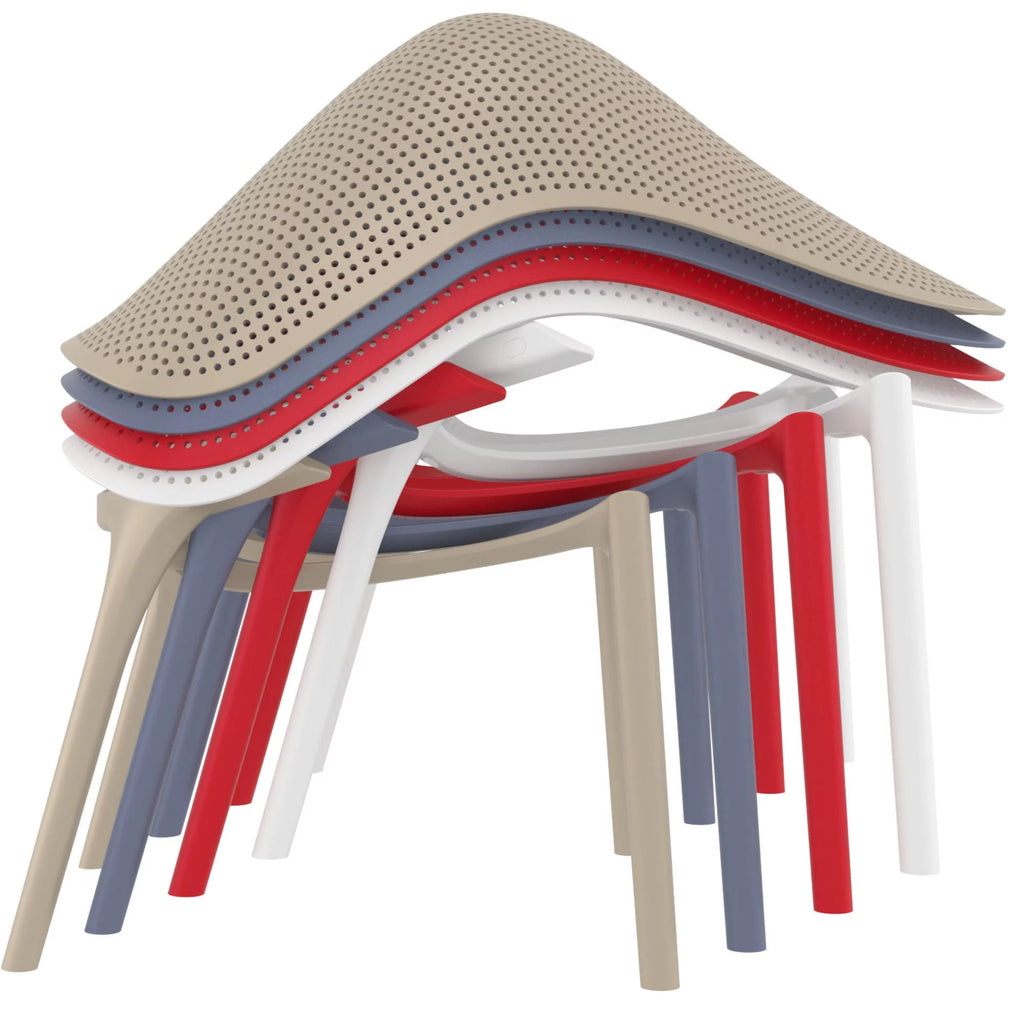 White Patio Lounge Chair B90303