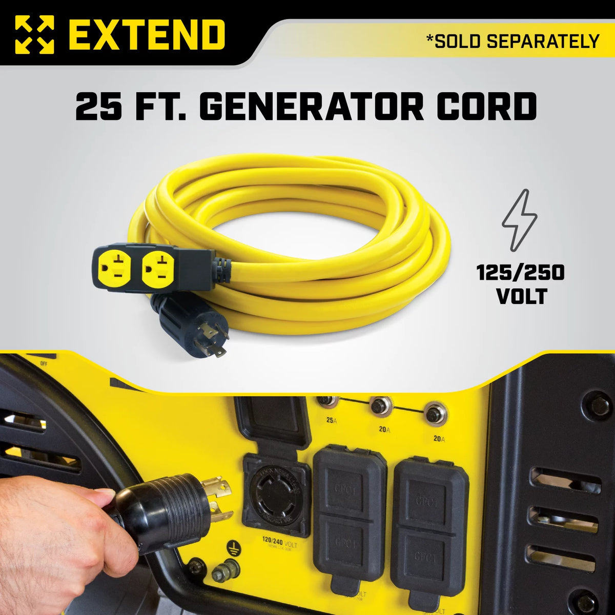 3500 Watts Portable Generator with Remote Start A9987