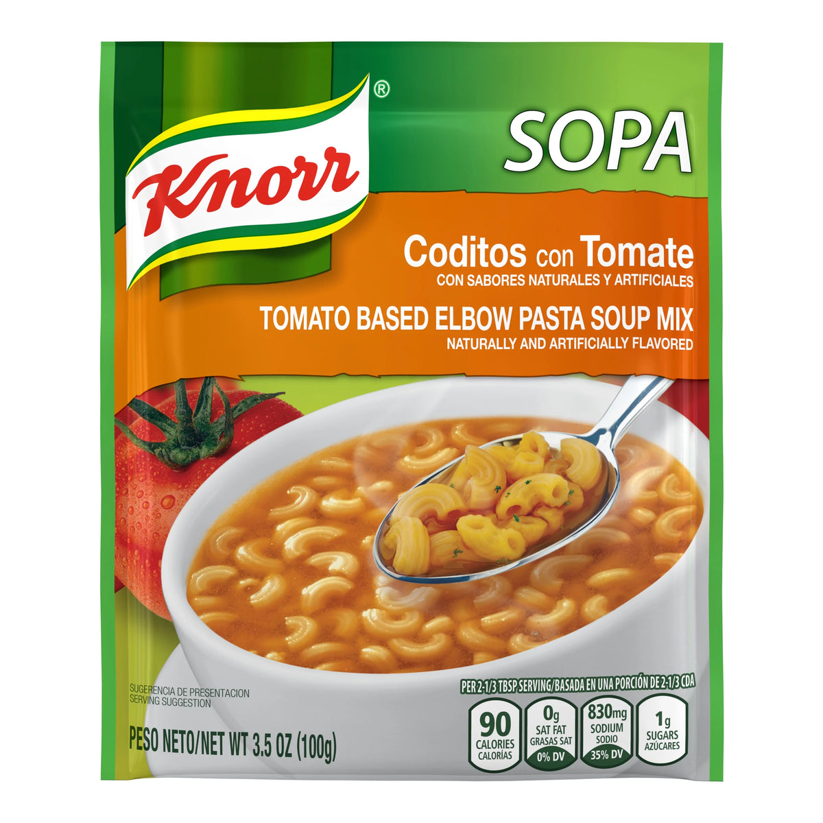Tomato Elbow Pasta Soup Mix 3.5 Oz Pack of 32 G7333