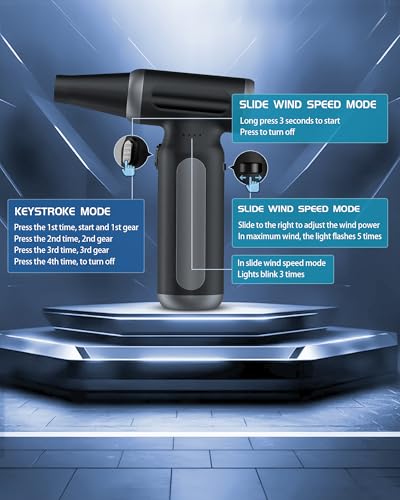 Cordless Rechargeable Electric Air Duster K55997
