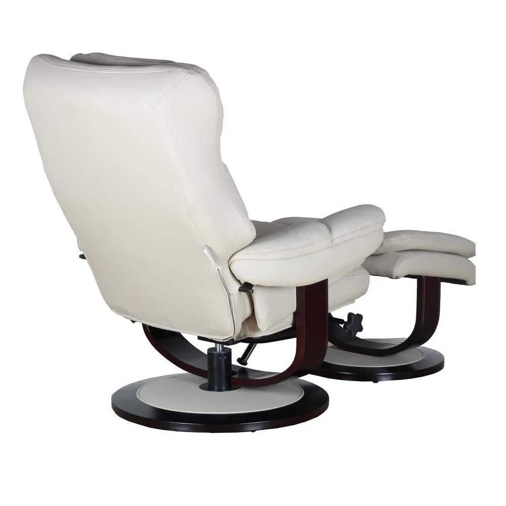 Swivel Pedestal Recliner with Ottoman P36375
