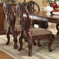 Fabric Cherry Dining Chair Y348