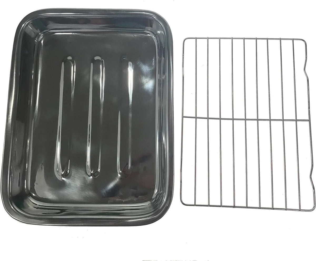 Stainless Steel Roaster with Rack A5062