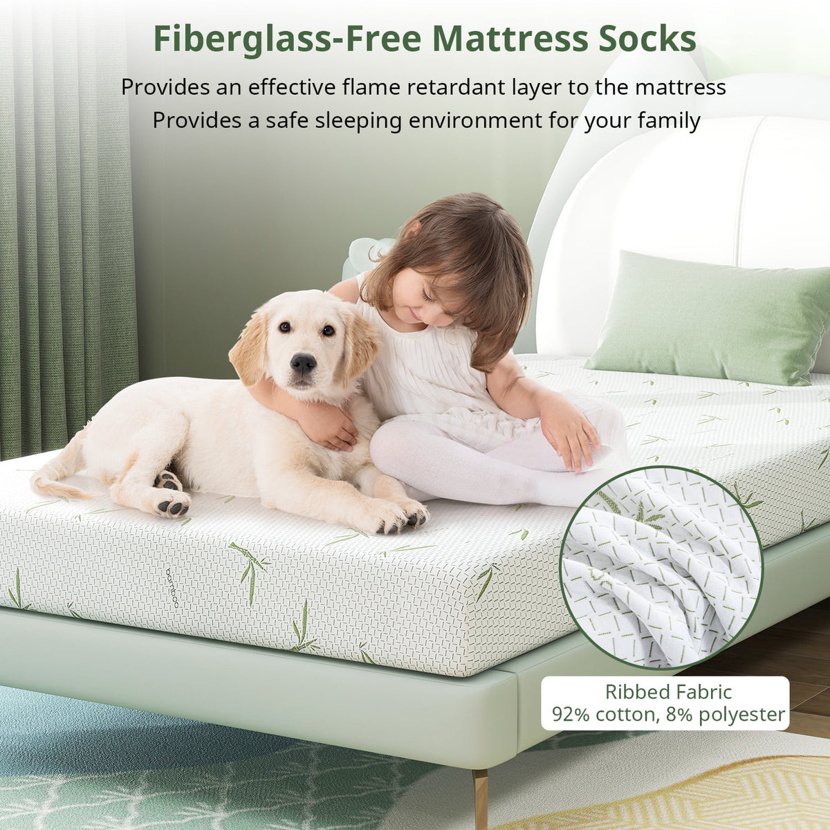 8 inch Memory Foam Twin Mattress E334148