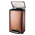 Stainless Steel 13-Gallon Kitchen Trash Can Z4525