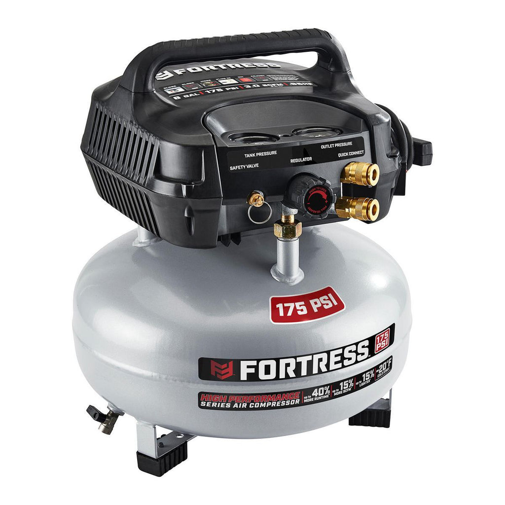 6 Gallon 175 PSI Oil-Free Pancake Air Compressor Y550