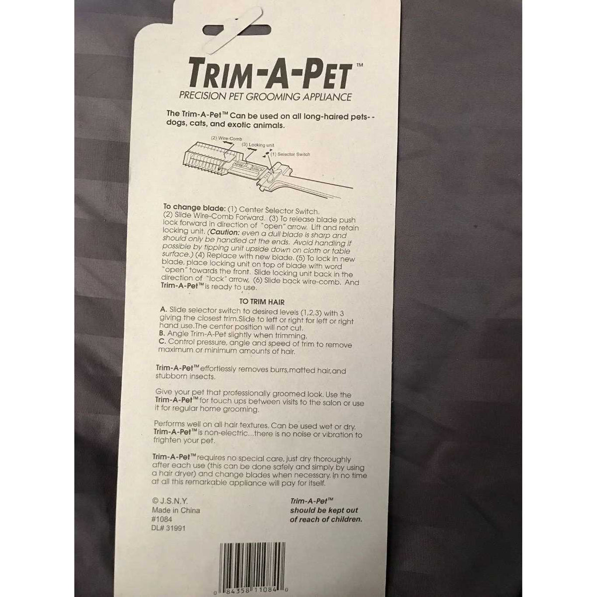 Pet Grooming Appliance V239