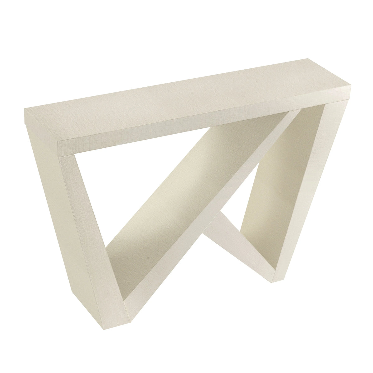 Contemporary Decorative Console Table with W-Shaped Legs B361181