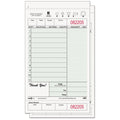 Carbonless Two-Part Guest Check, Green/White R181